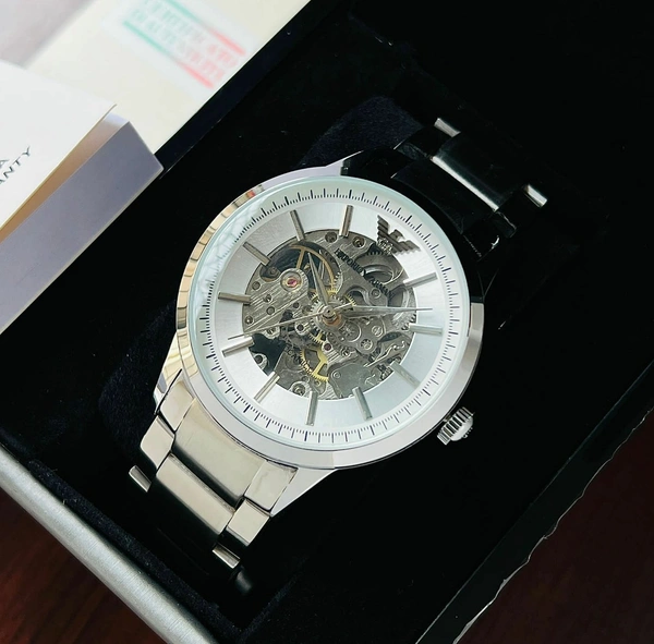 EMPORIO ARMANI (MECCANICO SILVER)