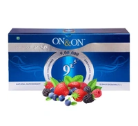 Elements On & On 9E5 Drink Juice Concentrate - Natural Antioxidant Juice - 30 Sachets - 990 Ml, 12 Months