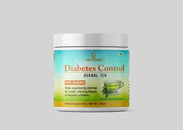 Care Of Zindagi Diabetes Control Herbal Tea For Sugar Level Management - 100gm