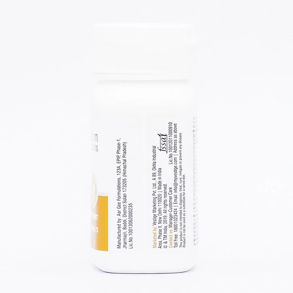 Vestige Calcium Tablets for Bones & Joints Health - 100 Tablet | Health Supplement - 100 Tablets
