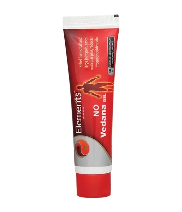 Elements Wellness No Vedana Gel - 50gm for Joint pain, Muscular pain & frozen shoulder pain  - 50gm