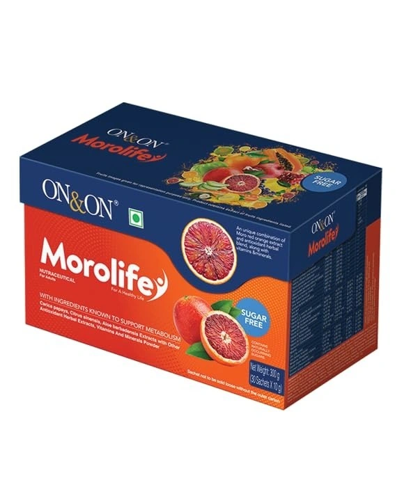 Elements On & On Morolife Nutraceuticals for Weight Management - 30 Sachets - 30 Sachets, 24 Months