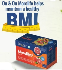 Elements On & On Morolife Nutraceuticals for Weight Management - 30 Sachets - 30 Sachets, 24 Months