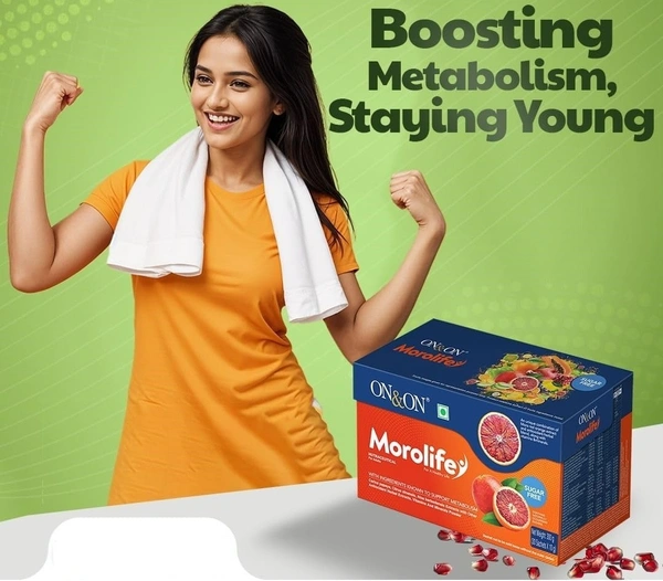 Elements On & On Morolife Nutraceuticals for Weight Management - 30 Sachets - 30 Sachets, 24 Months