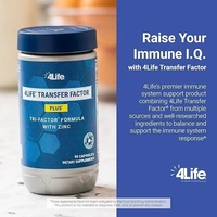 4Life Transfer Factor Plus Capsules | Tri-Factor Formula Egg Yolk powder, inositol, Zinc, saccharomyces, maitake, shiltake extract capsule with botanical extracts - 90 Capsules - 90 Capsules, 24 Months