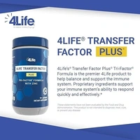 4Life Transfer Factor Plus Capsules | Tri-Factor Formula Egg Yolk powder, inositol, Zinc, saccharomyces, maitake, shiltake extract capsule with botanical extracts - 90 Capsules - 90 Capsules, 24 Months