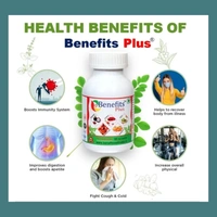 Benefit plus Benefit Wellness Benefits Plus Capsules - 120 Veg Capsules | Nutraceuticals - 120 Caps, 24 Months