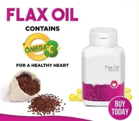 Vestige Flax Oil Capsules for Manage Cholesterol & Blood Pressure - 90 Capsules - 90 Capsules
