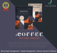 Indusviva Indus Viva I Coffee Black | Indusviva Coffee For Control Sugar & Overweight Management - 500 Gm - 10 gm X 50 Sachet, 12 Months