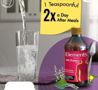 Elements Wellness URI Flush - 3 Liquid for Kidney & Urinary Stone - 200ml | with Gokhru, punarnava, kulathi & 7 Herbs - 200ml, 24 Months
