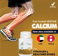 Vestige Calcium Tablets for Bones & Joints Health - 100 Tablet | Health Supplement - 100 Tablets
