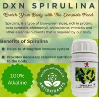 DXN Spirulina Capsules 300mg - 120 Capsules, 24 Months