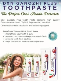 DXN Ganozhi Plus toothpaste - contains ganoderma - 150Gm ( Pack of 2 )  - 150 gm X 2, 24 Months