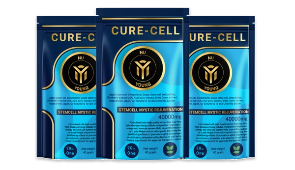 Nu young Nu Young  Cure Cell Powder | 40gm -  20 Sachets | Stemcell Mystic Rejuvenation Powder - 40000mg - 20 Sachets