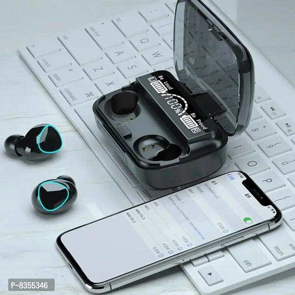 M10 Bluetooth 5.1 Earbuds in ear tws  - Black, FREE DELIVERY