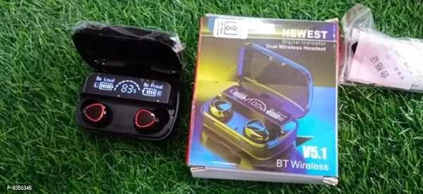 M10 Bluetooth 5.1 Earbuds in ear tws  - Black, FREE DELIVERY