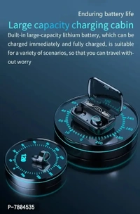 M10 TWS Bluetooth New Upgraded 5.1 Bluetooth  Earbuds - Black, FREE DELIVERY