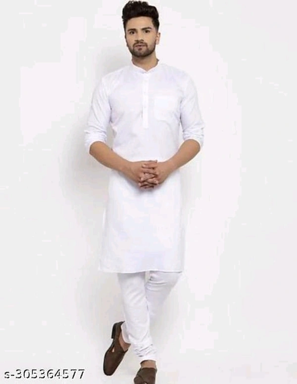 Fashionable Men Kurtas - XXL, White, FREE DELIVERY