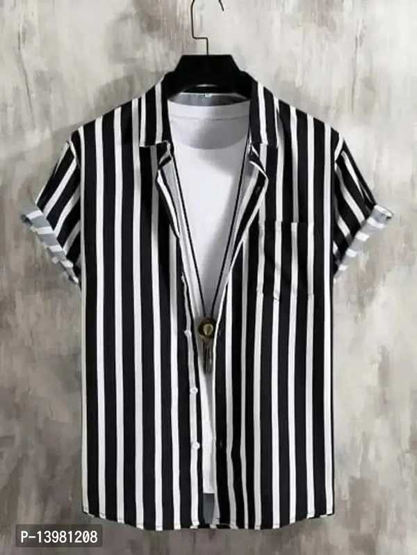 Look Avira Men Casual Shirt - M, Multi, FREE DELIVERY