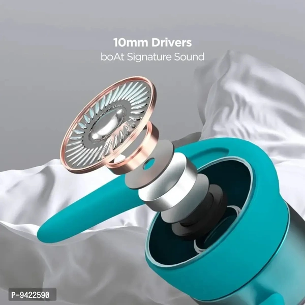 Rockerz 255 pro in -Ear Bluetooth Neckband Earphones - turquoise, FREE DELIVERY