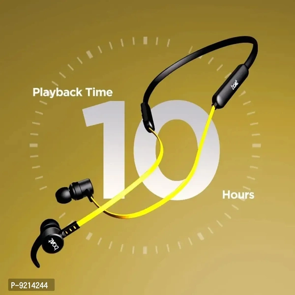 Classy Wireless Bluetooth Headphones  - Yellow, FREE DELIVERY