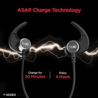 B11 Truly Wirless Bluetooth in Ear Neckband Earphones With Mic - Black, FREE DELIVERY