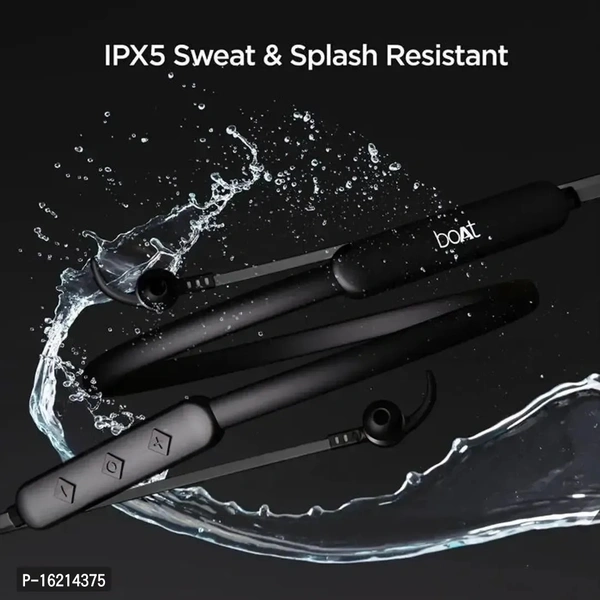 Bluetooth Neckband Headset Earphones - Black, FREE DELIVERY
