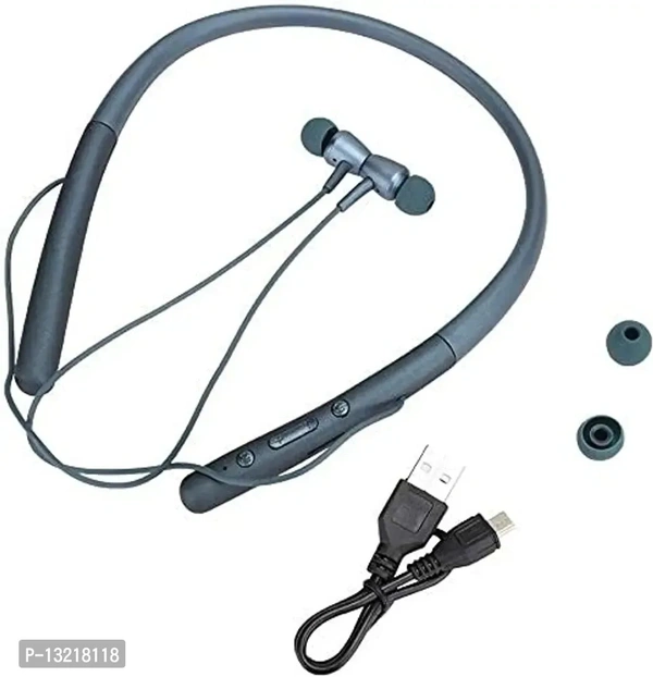 Classy Wirless Bluetooth Neck Band - Blue, FREE DELIVERY