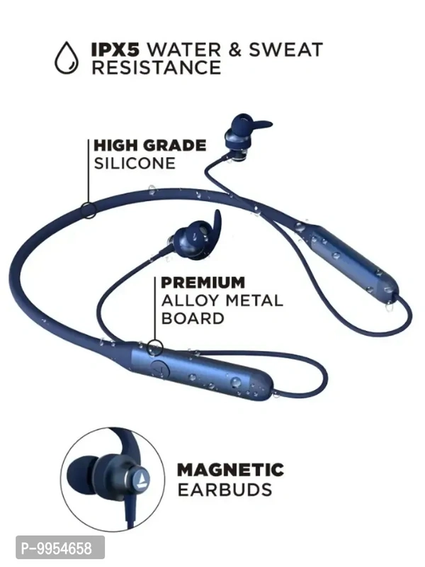 Boat Rockerz Wirless Neckband Up to 30 H Playback - Multicoloured, FREE DELIVERY