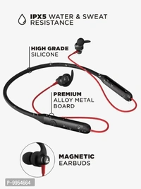 Boat Rockerz 335 Wirless Neckband UPto 30H Playback  - Red, FREE DELIVERY