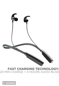 Wireless  Neckband  - Black, FREE DELIVERY