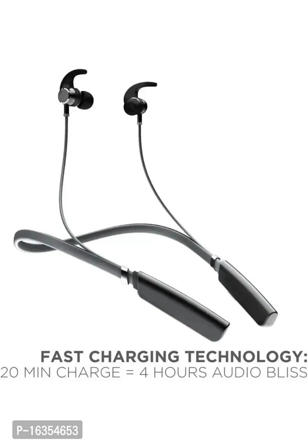 Wireless  Neckband  - Black, FREE DELIVERY