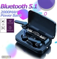 M19 Earbuds Tws Headset  Bluetooth  - Black, FREE DELIVERY