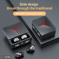 M90 Peo TWS 300 Hrs Playtime With 2000mah Power Bank  - Black, FREE DELIVERY