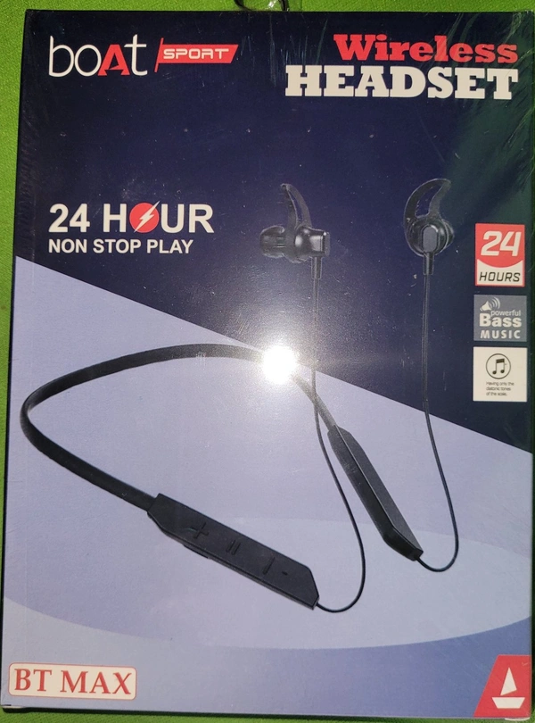 Boat Rockerz 255 Pro Ear Bluetooth Neckband High Class Bluetooth Neckband - Black, FREE DELIVERY