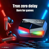 Earbuds M28 Gaming TWS WITH 40Hours Playbakc and ASAP Charge - FREE, Black, FREE DELIVERY