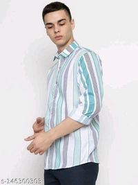 Fashionable Men Cotton Casual Shirt - XL, FREE DELIVERY