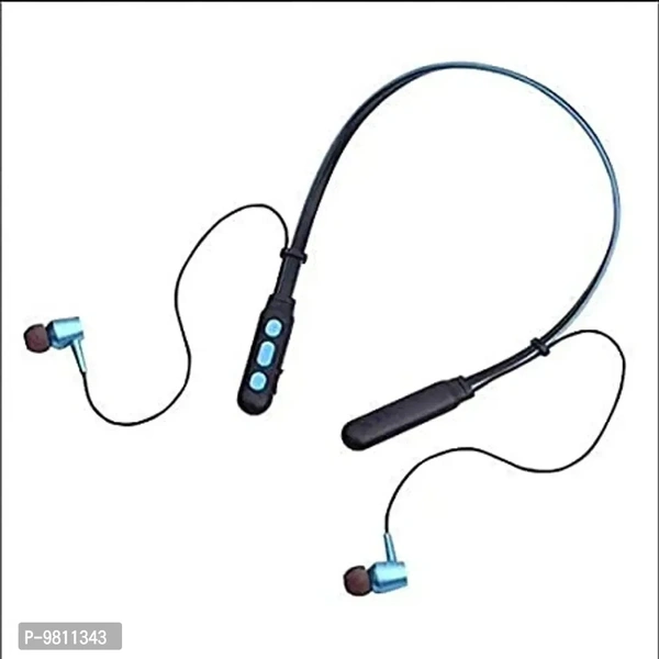 Classy Wirless Bluetooth Neckband  - Blue, FREE DELIVERY
