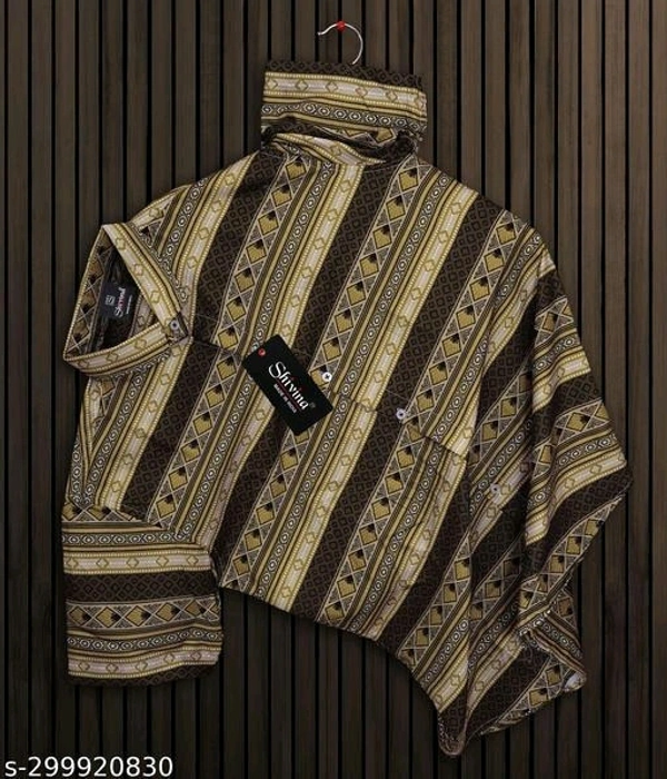 Men regular Spreads collar casual shirt - L, FREE DELIVERY