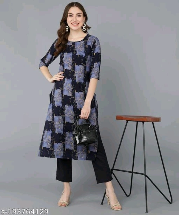Hiva Western Collection Women Kurtas And Pant Set - XXL, FREE DELIVERY
