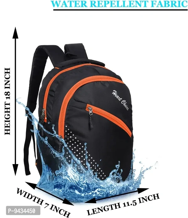Stylish College School and Laptop BAGS - Black, FREE DELIVERY