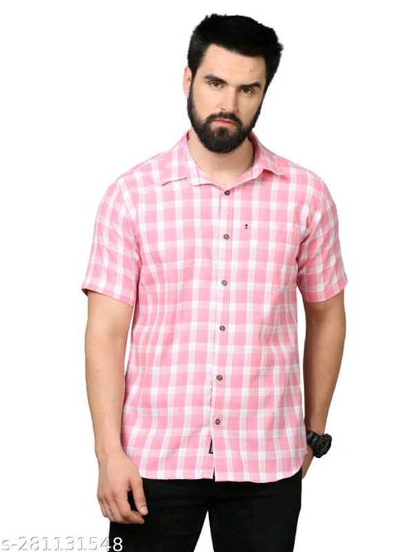 men shirt pink - L, Pink, FREE DELIVERY