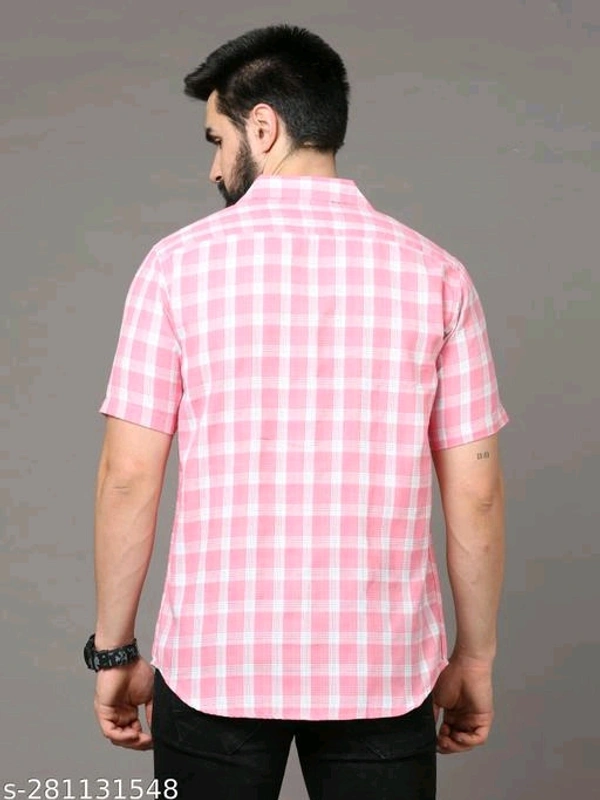 men shirt pink - L, Pink, FREE DELIVERY