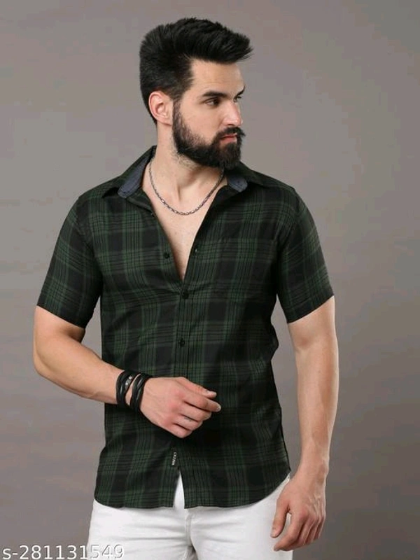 Men Green Shirt  - L, Green, FREE DELIVERY