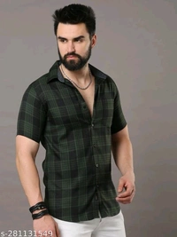 Men Green Shirt  - L, Green, FREE DELIVERY