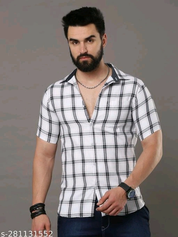 White Men Shirt - XL, White, FREE DELIVERY
