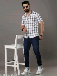White Men Shirt - XL, White, FREE DELIVERY