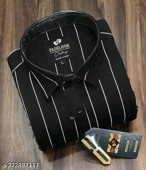 Shirt For Men - L, Black, FREE DELIVERY