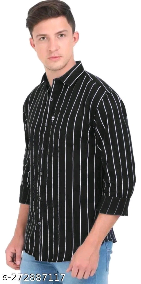 Shirt For Men - L, Black, FREE DELIVERY