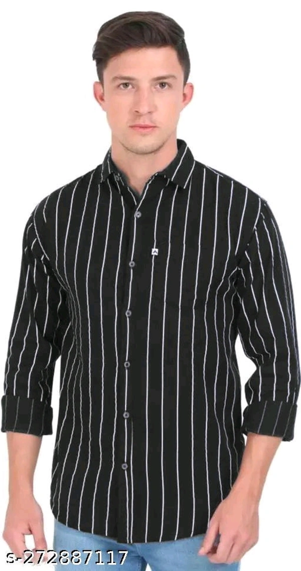 Shirt For Men - L, Black, FREE DELIVERY